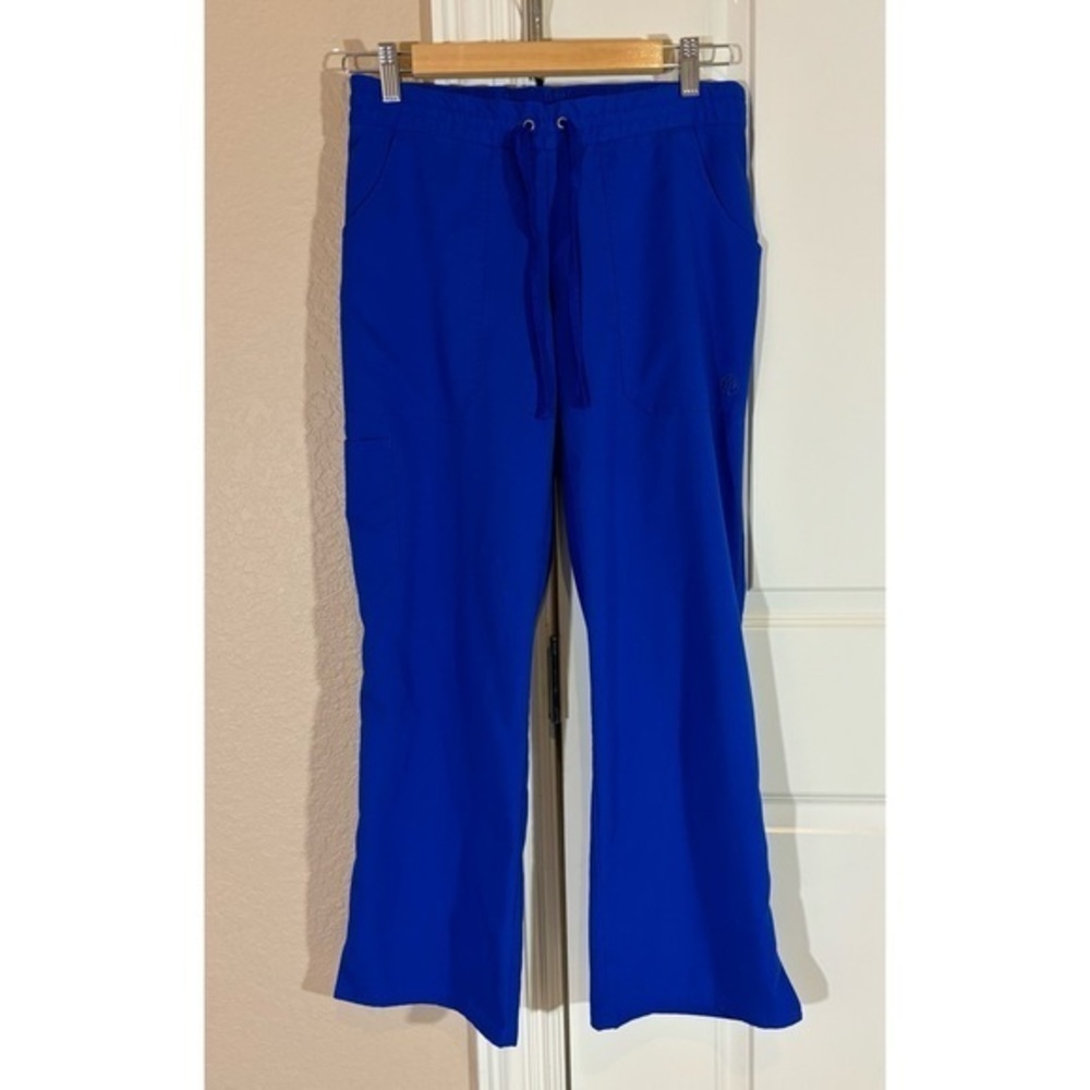 Purple label scrub pants blue XS